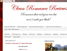 Tablet Screenshot of cleanromancereviews.com